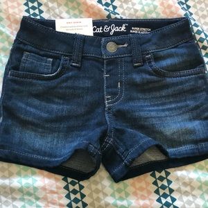 Cat & Jack Knit Denim Super Stretch Shorts